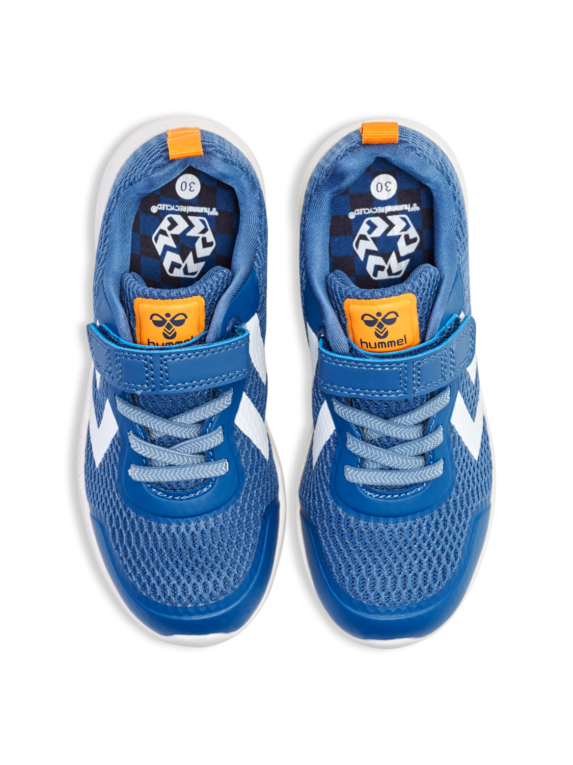 ACTUS  RECYCLED JR, BLUE/YELLOW, packshot