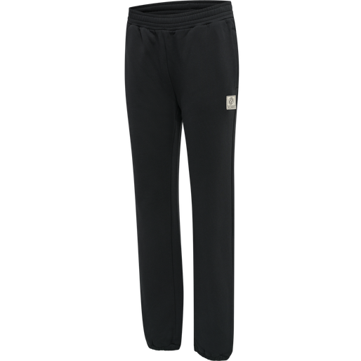 hmlGG12 SWEAT PANTS WOMAN, BLACK hmlGG12 SWEAT PANTS WOMAN, BLACK, packshot