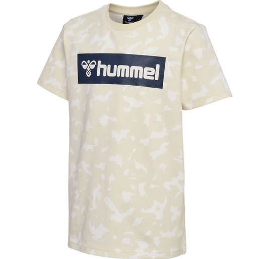 hmlRUSH AOP T-SHIRT S/S, BIRCH hmlRUSH AOP T-SHIRT S/S, BIRCH, packshot