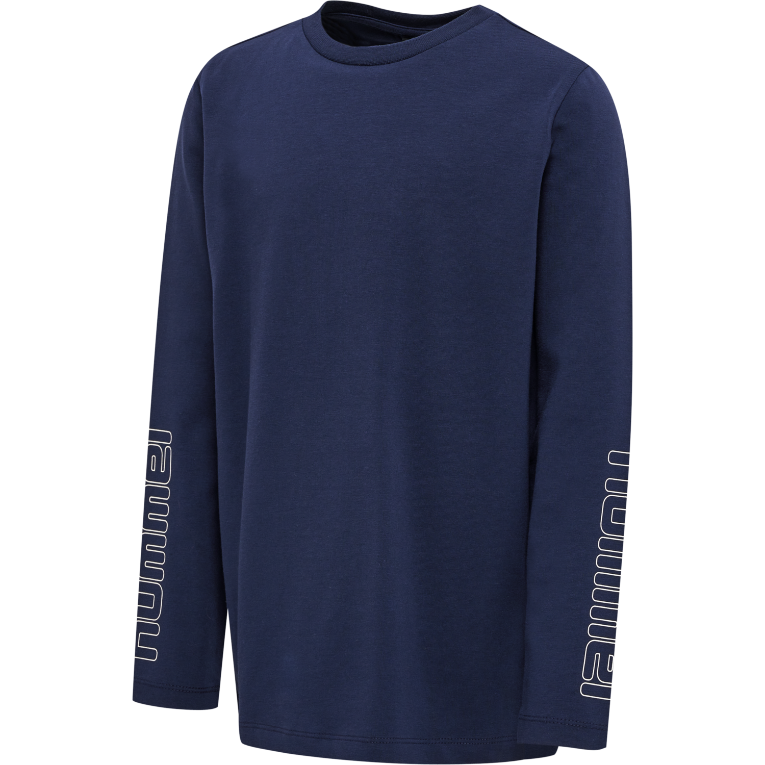 hmlCLOUD T-SHIRT L/S, BLACK IRIS, packshot