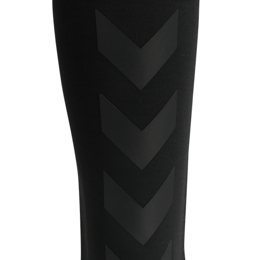 hmlESSI TAPERED PANTS, BLACK, packshot