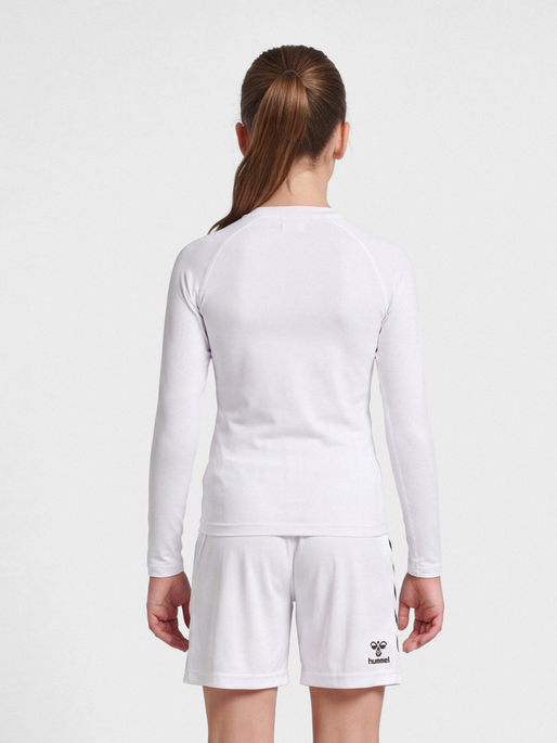 hmlBL PERFORMANCE TEE L/S KIDS, WHITE, model