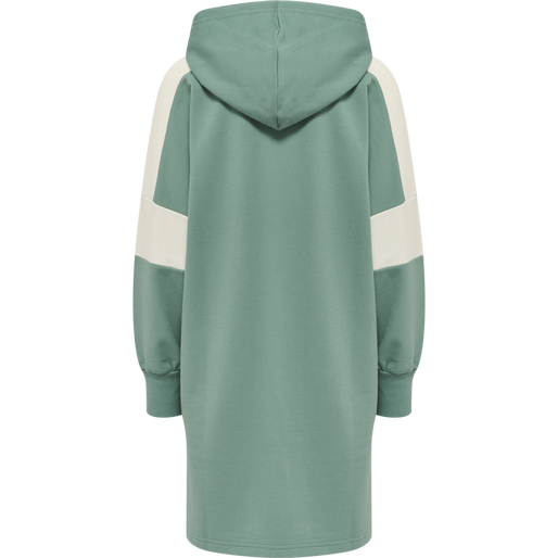 hmlMARLEE HOODIE DRESS, MINERAL BLUE hmlMARLEE HOODIE DRESS, MINERAL BLUE, packshot