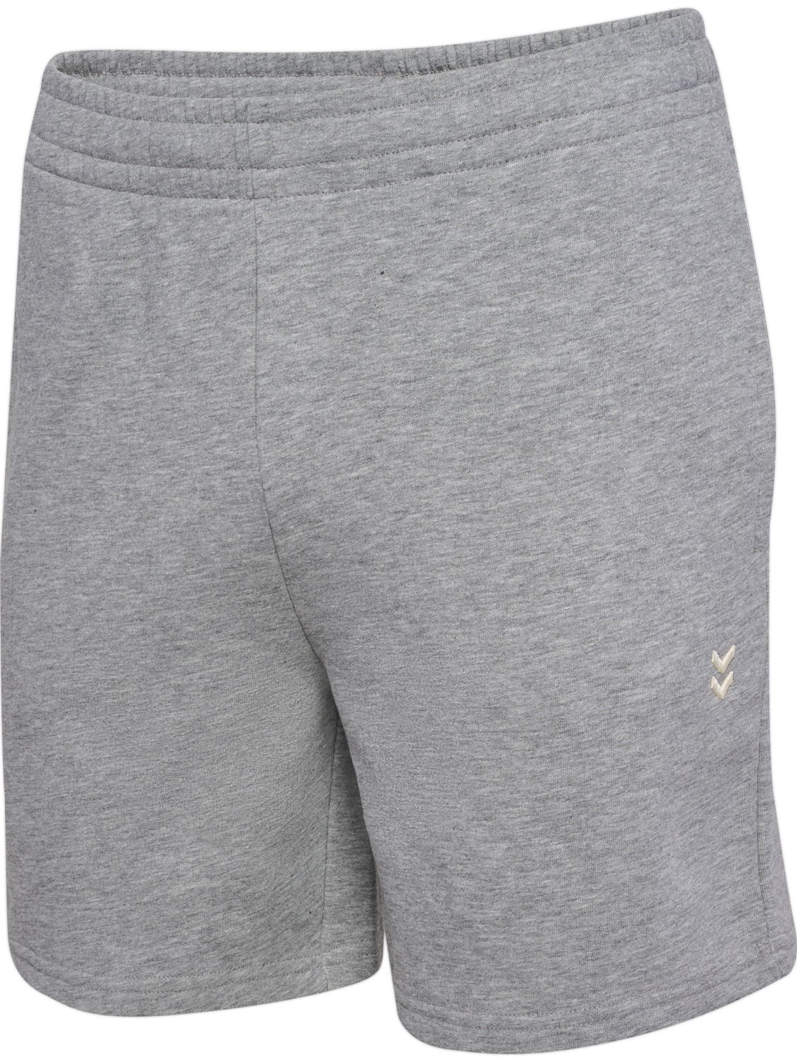 hmlPULSE SWEAT SHORTS, GREY MELANGE, packshot