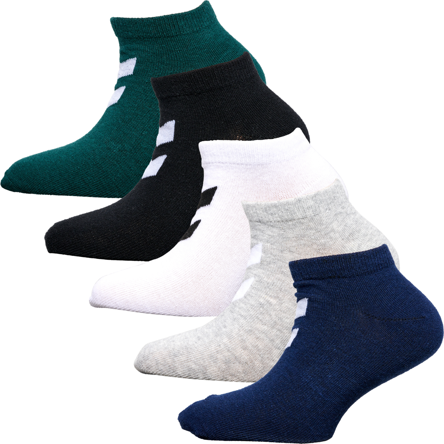 hmlMATCH ME SOCK 5-PACK, LAUREL WREATH, packshot