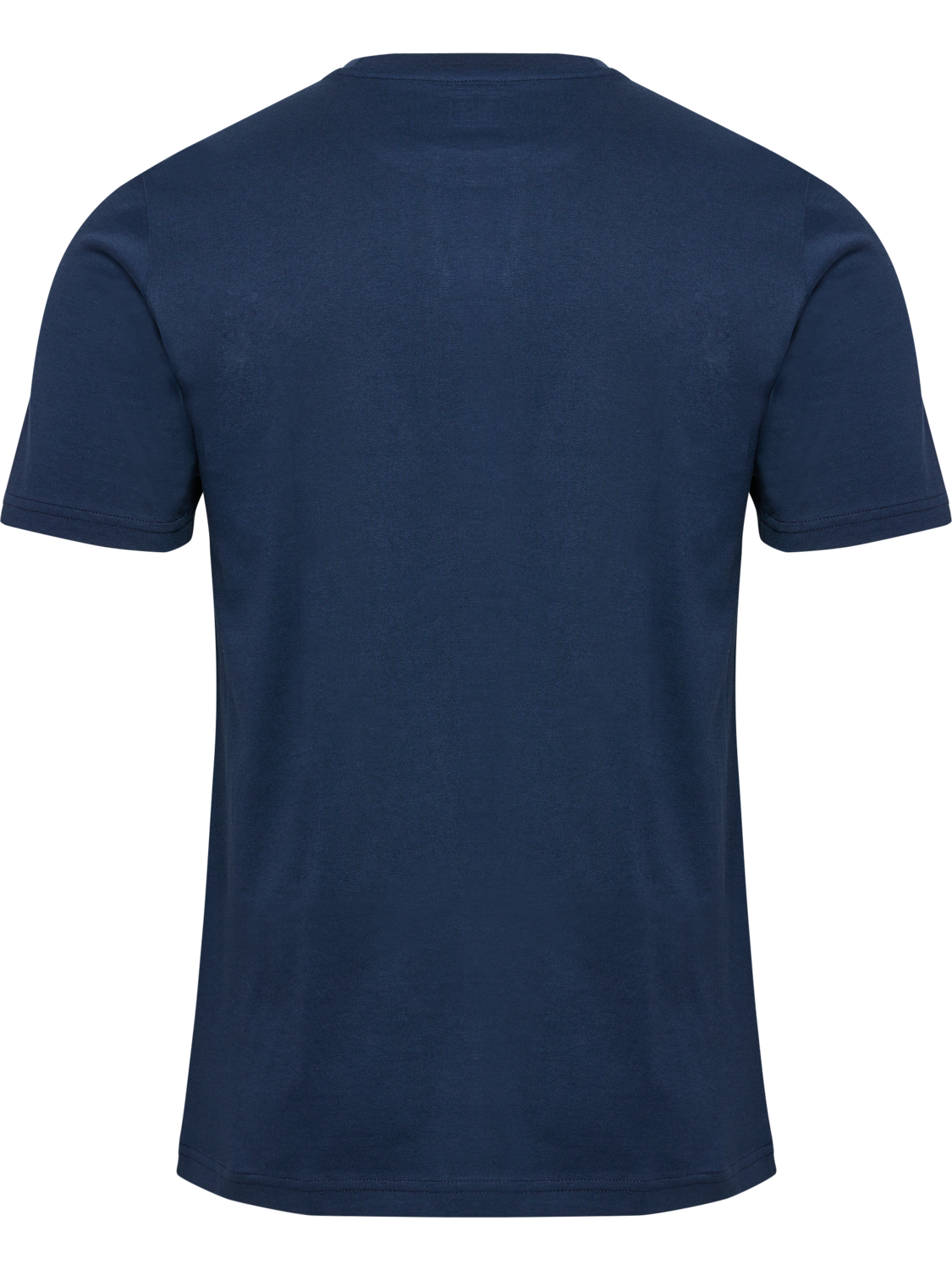 hmlELEMENTAL LOGO COTTON TEE, DRESS BLUES, packshot