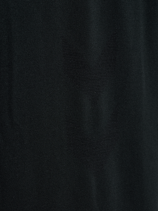 hmlHIIT SEAMLESS T-SHIRT S/S, BLACK, packshot