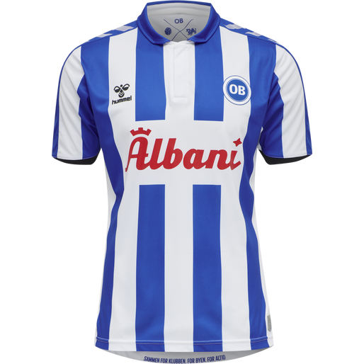OB 20/21 HOME JERSEY S/S, WHITE/LAPIS BLUE, packshot