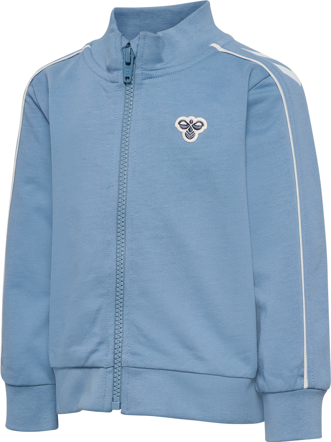 hmlMINI CO REG TRACK SUIT, FADED DENIM, packshot