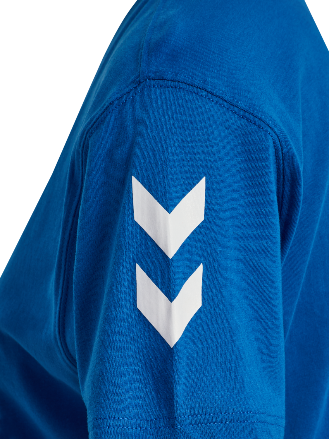 hmlGO 2.0 CHEVRON T-SHIRT S/S WOMAN, TRUE BLUE, packshot