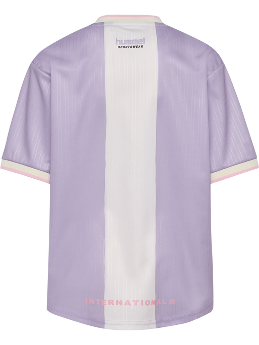 hmlJR LOOSE BALL  JERSEY S/S SET, LAVENDER hmlJR LOOSE BALL  JERSEY S/S SET, LAVENDER, packshot