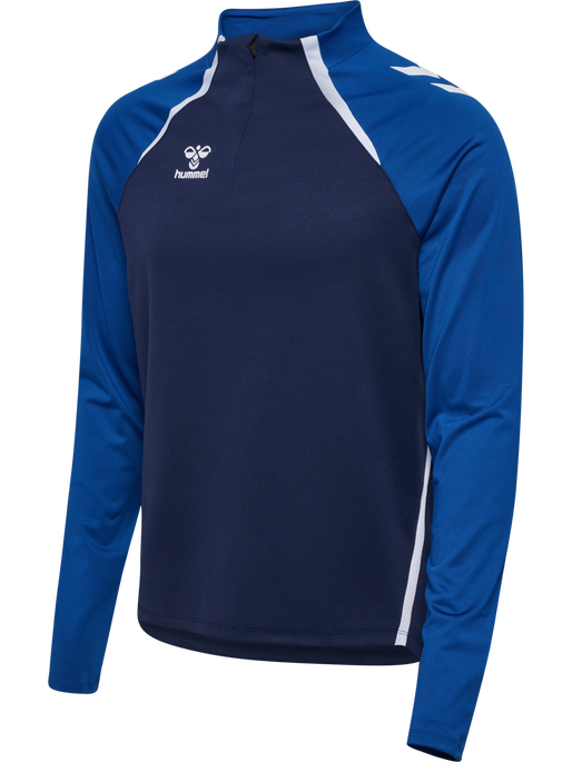 hmlLEAD 2.0 HALF ZIP, MARINE/TRUE BLUE, packshot