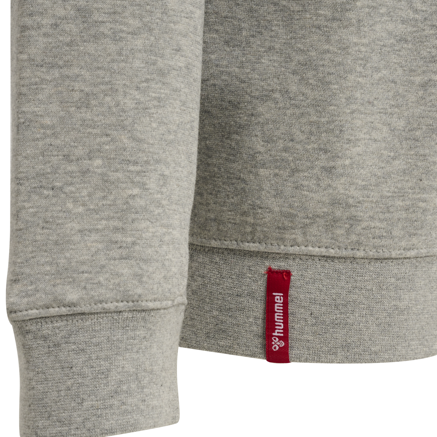 hmlRED CLASSIC SWEATSHIRT KIDS, GREY MELANGE, packshot