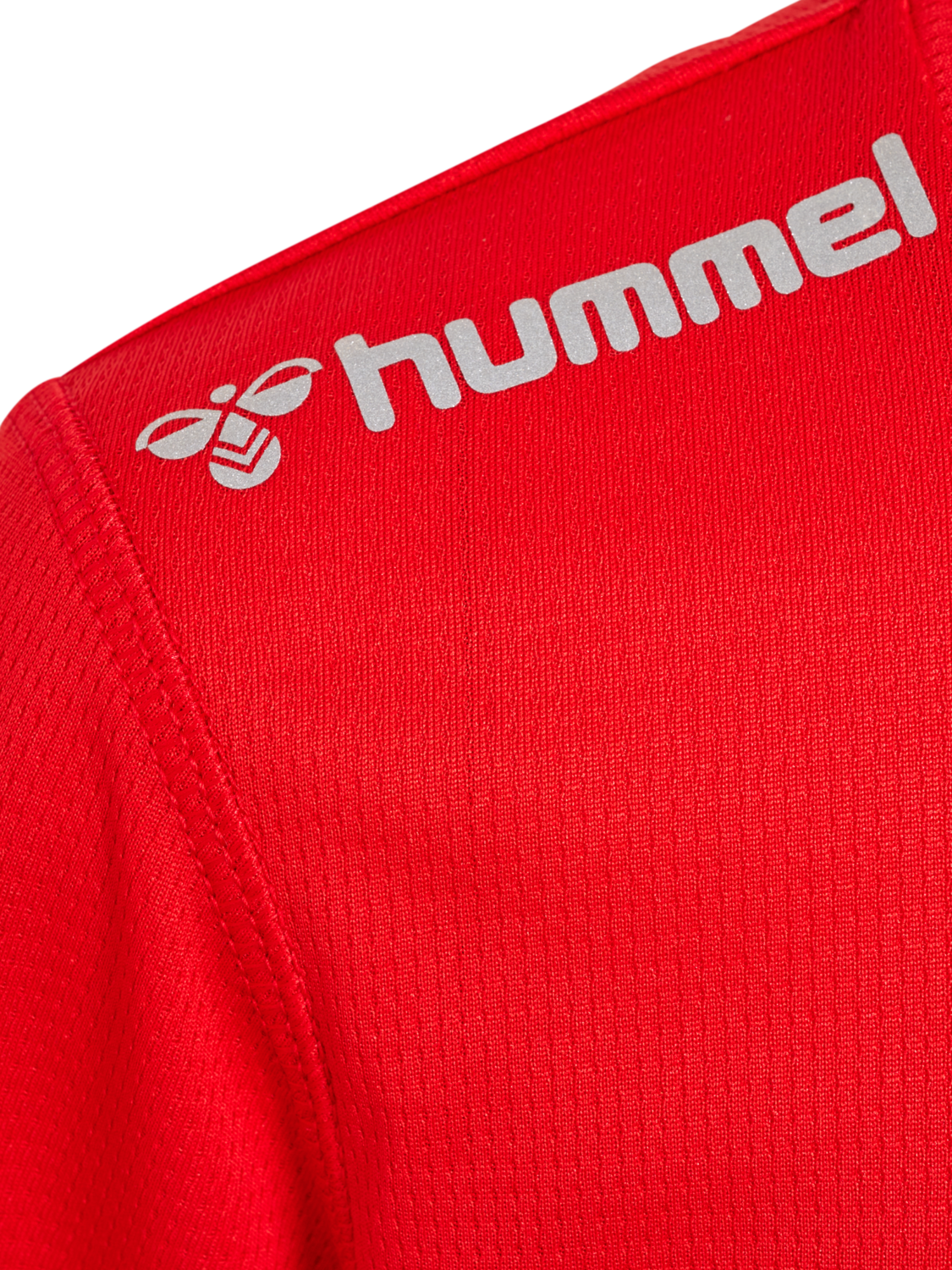 hmlRUN JERSEY S/S KIDS, TANGO RED, packshot