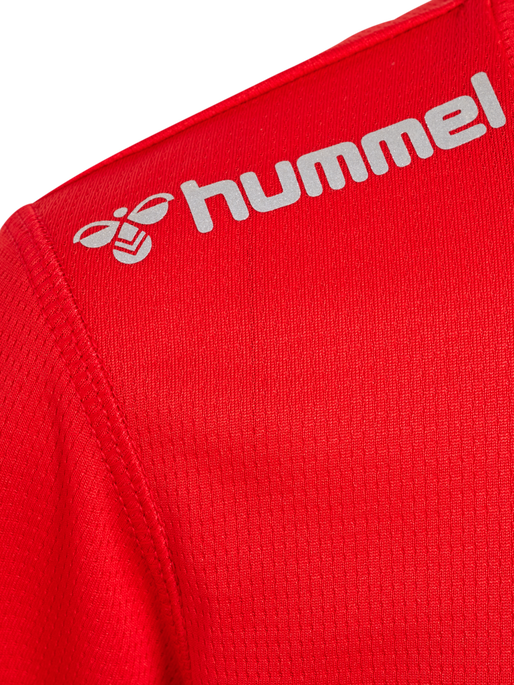 hmlRUN JERSEY S/S KIDS, TANGO RED, packshot