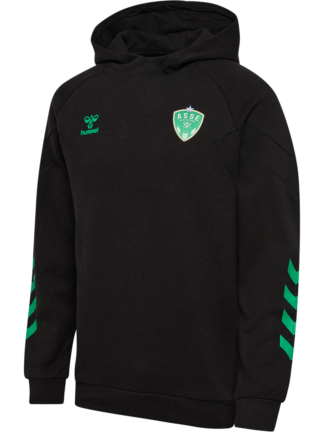 ASSE 23/24 TRAVEL HOODIE, BLACK, packshot