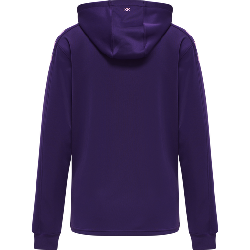 hmlCORE XK POLY SWEAT HOODIE WOMAN, ACAI, packshot