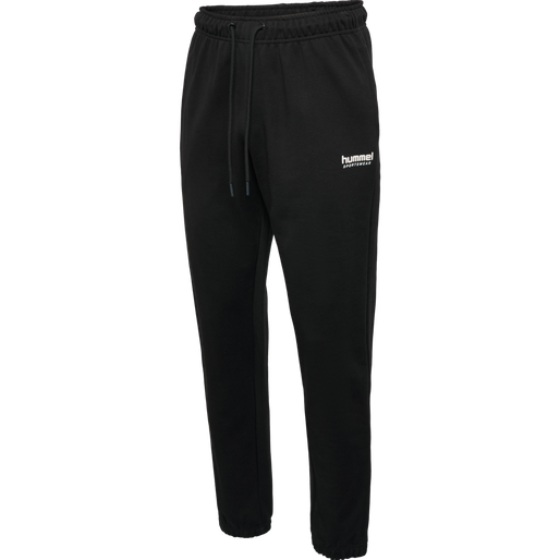 hmlLGC NATE SWEATPANTS, BLACK, packshot