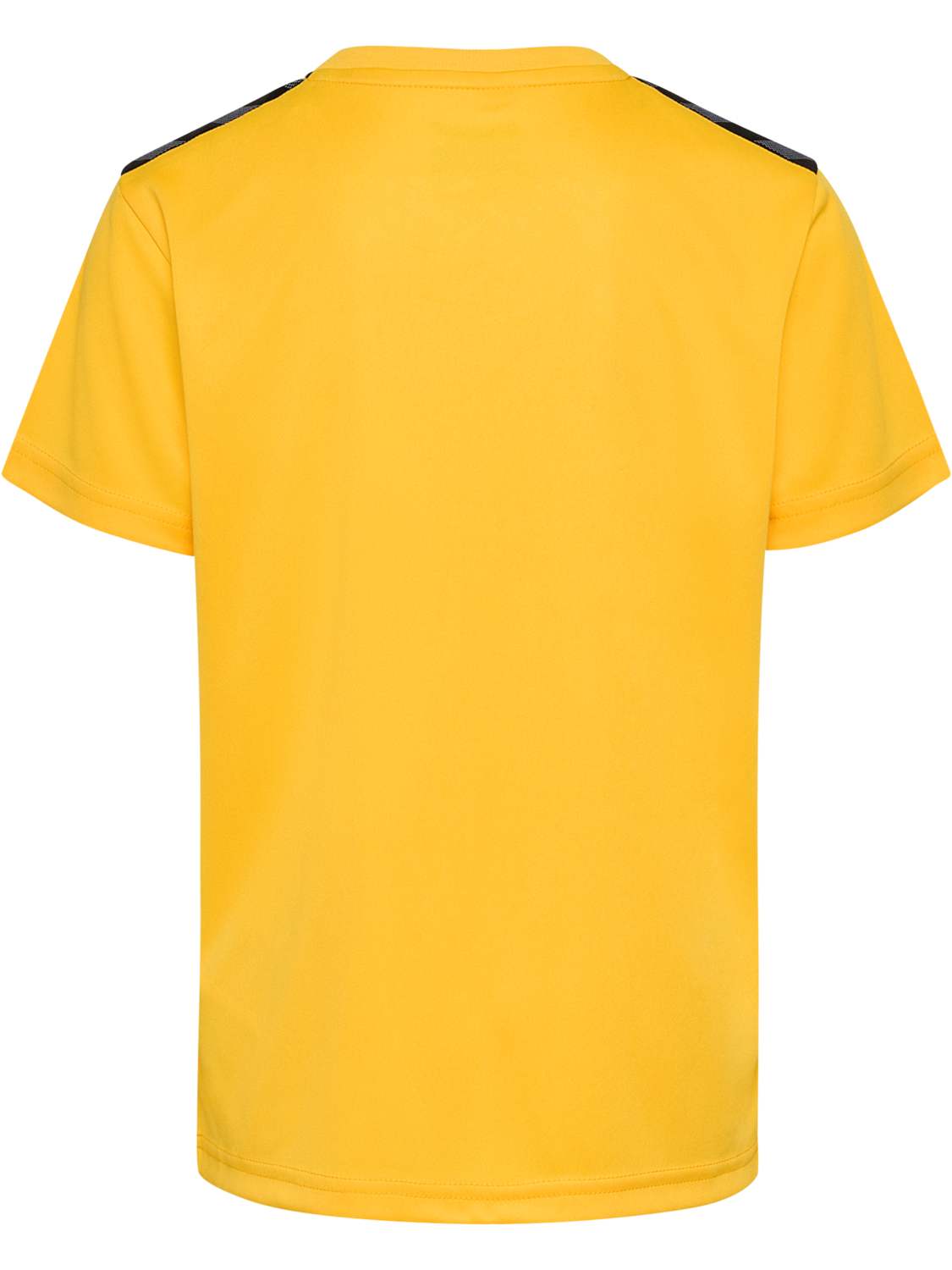 hmlAUTHENTIC PL JERSEY S/S KIDS, SPORTS YELLOW/TRUE BLUE, packshot