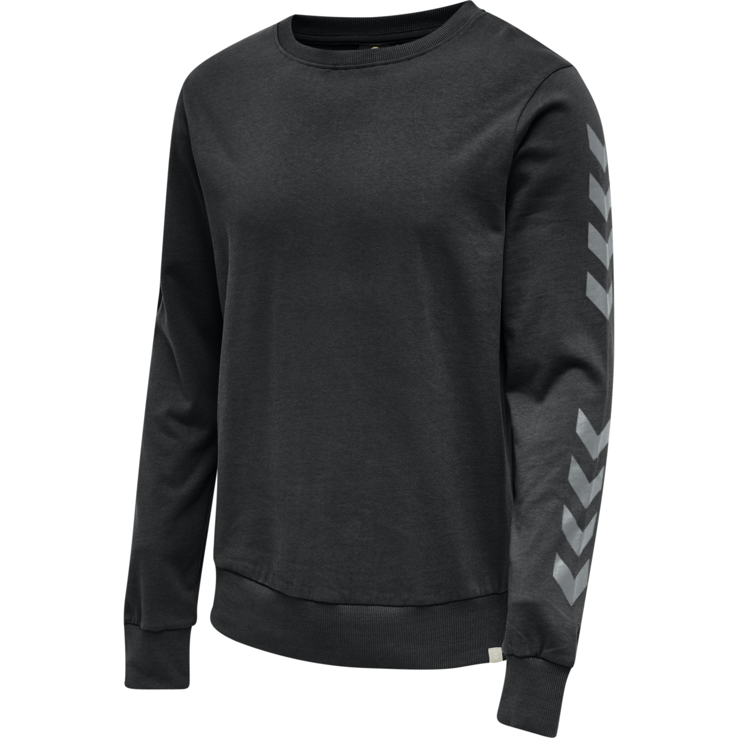 hmlLEGACY CHEVRON SWEATSHIRT, BLACK, packshot