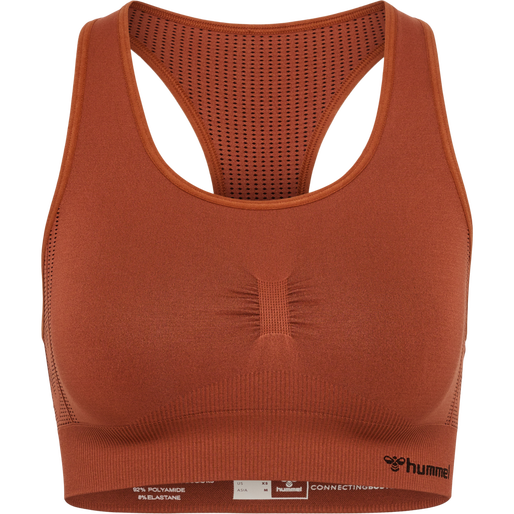 hmlMT SHAPING SEAMLESS SPORTS TOP, ARABIAN SPICE, packshot