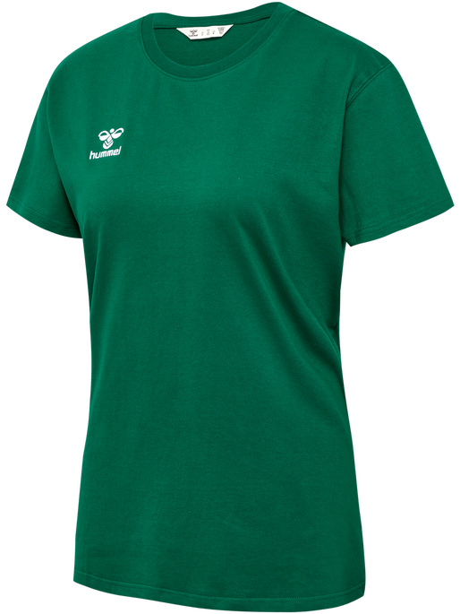 hmlGO 2.0 T-SHIRT S/S WOMAN, EVERGREEN, packshot