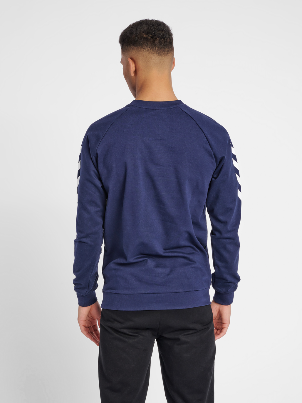 hummel GO COTTON SWEATSHIRT MARINE hummel