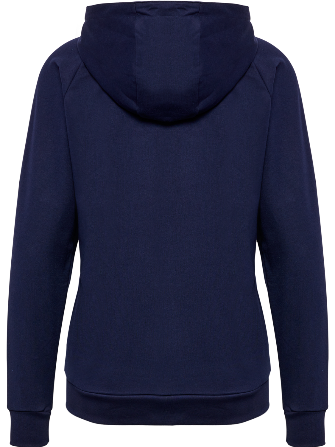 HUMMEL GO COTTON LOGO HOODIE WOMAN, MARINE, packshot