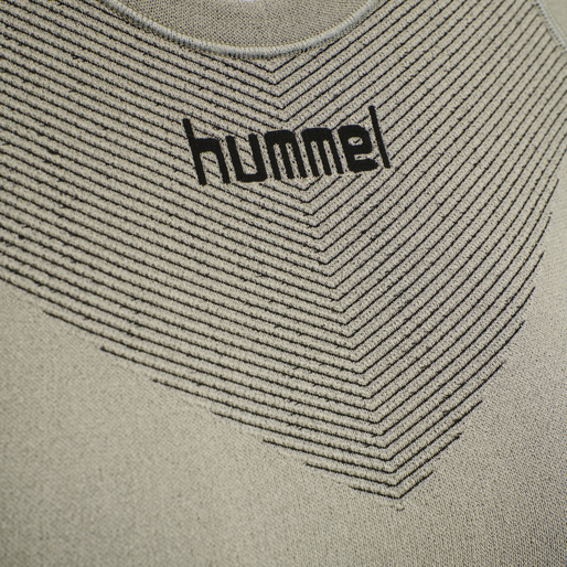 HUMMEL FIRST SEAMLESS JERSEY S/S W, LONDON FOG, packshot