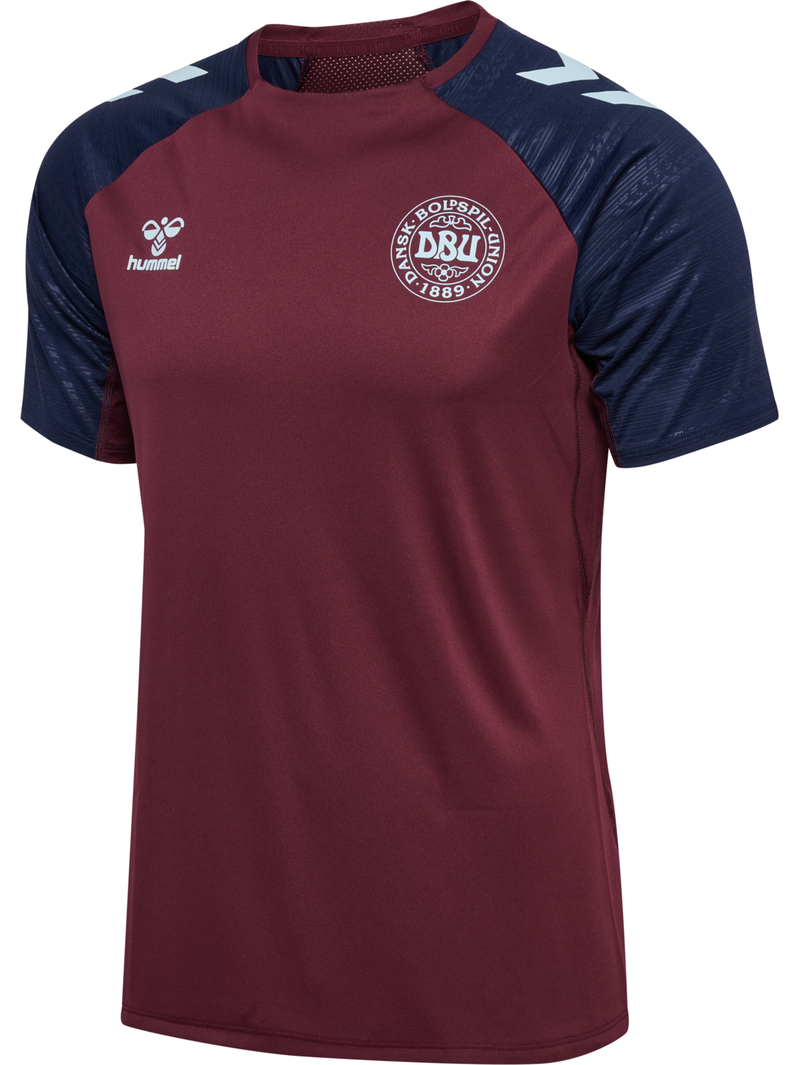 DBU 26 PRO TR JERSEY S/S, WINDSOR WINE/PEACOAT, packshot