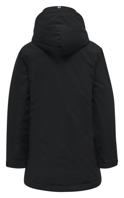 hmlNORTH PARKA JACKET WOMAN, BLACK/ASPHALT, packshot