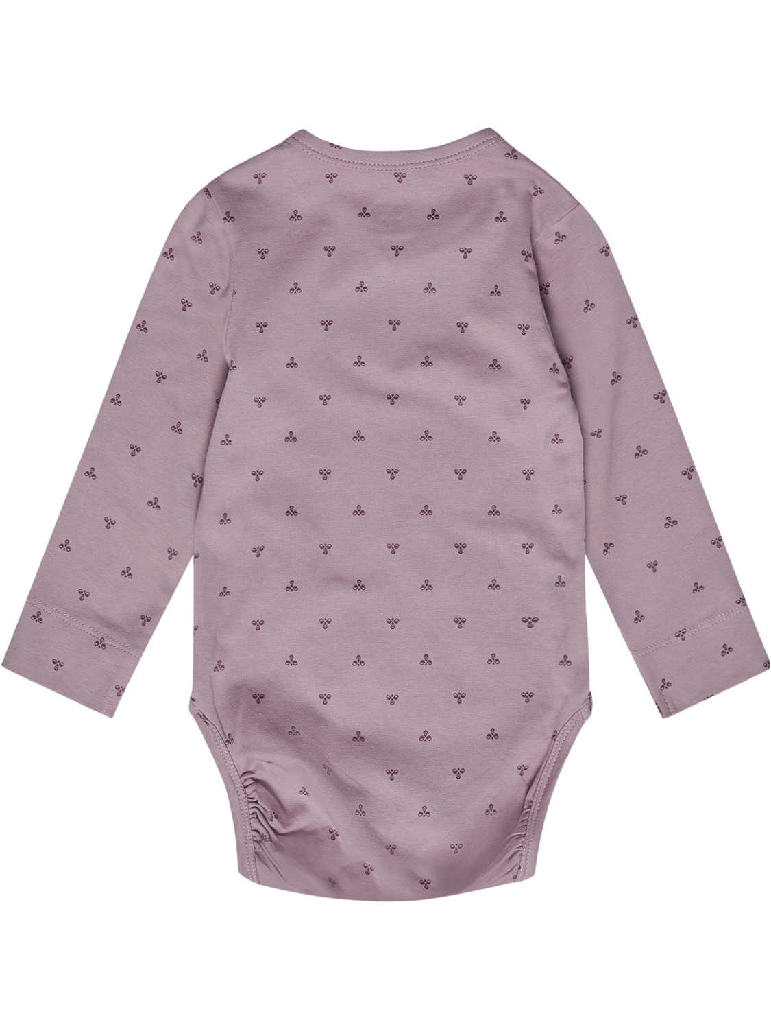 hmlMINI BEE AOP BODY L/S, SEA FOG, packshot
