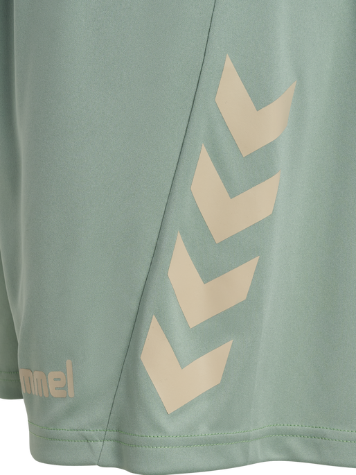 hmlPROMO DUO SET, ABBEY STONE/ICEBERG GREEN, packshot