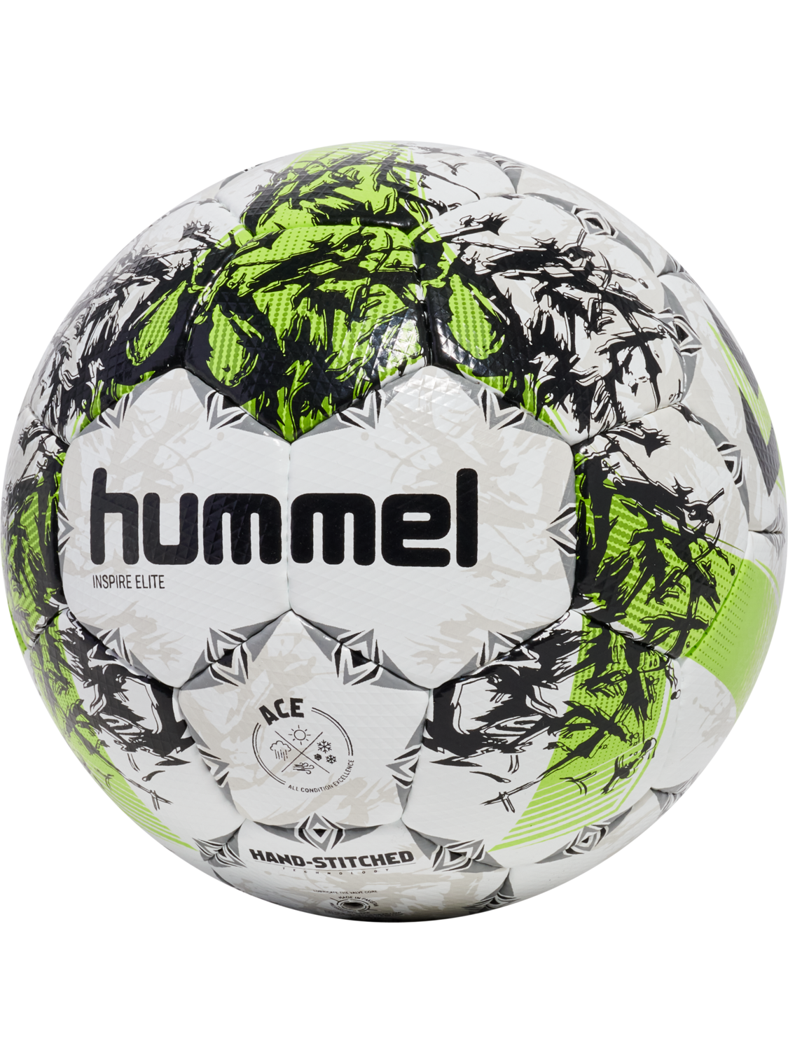 hmlINSPIRE ELITE FB, LIME GREEN/WHITE/GREY, packshot