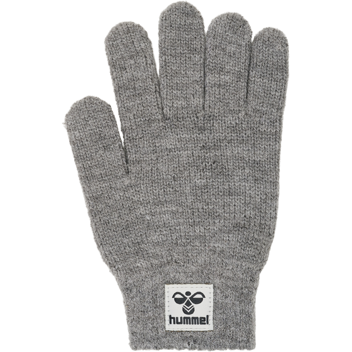 hmlKVINT GLOVE 3 PK, BLACK/GREY MELANGE, packshot