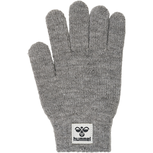 hmlKVINT GLOVE 3 PK, BLACK/GREY MELANGE, packshot