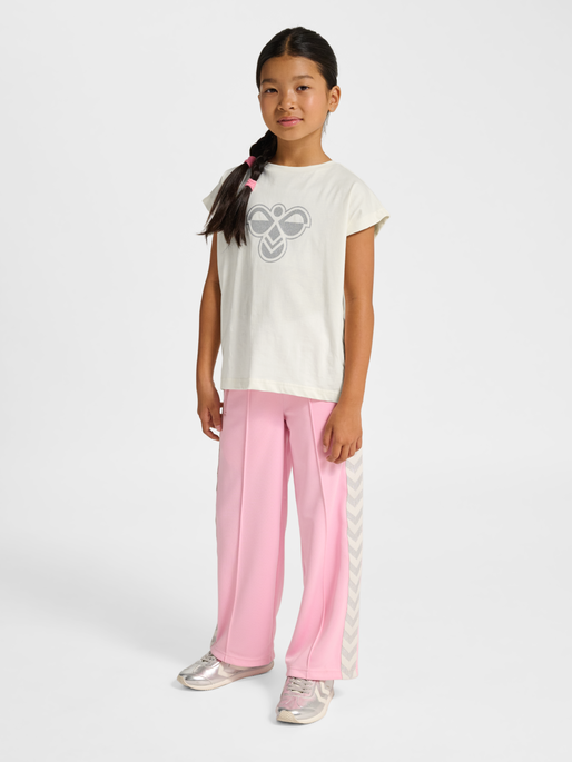 hmlJR REG T-SHIRT S/L BIG BEE, BLANC DE BLANC, model