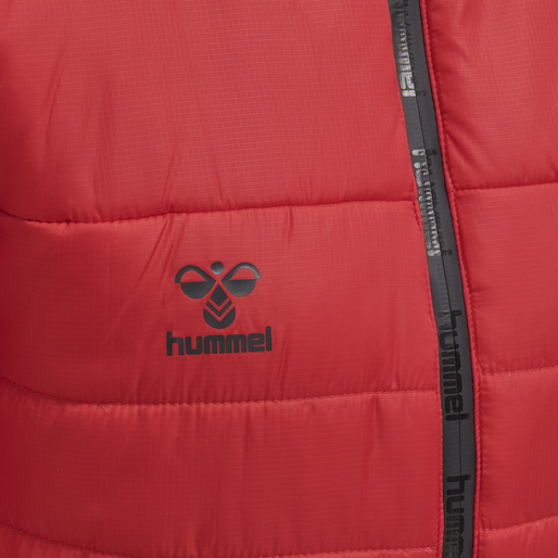 hmlNORTH QUILTED HOOD JACKET WOMAN, TRUE RED hmlNORTH QUILTED HOOD JACKET WOMAN, TRUE RED, packshot