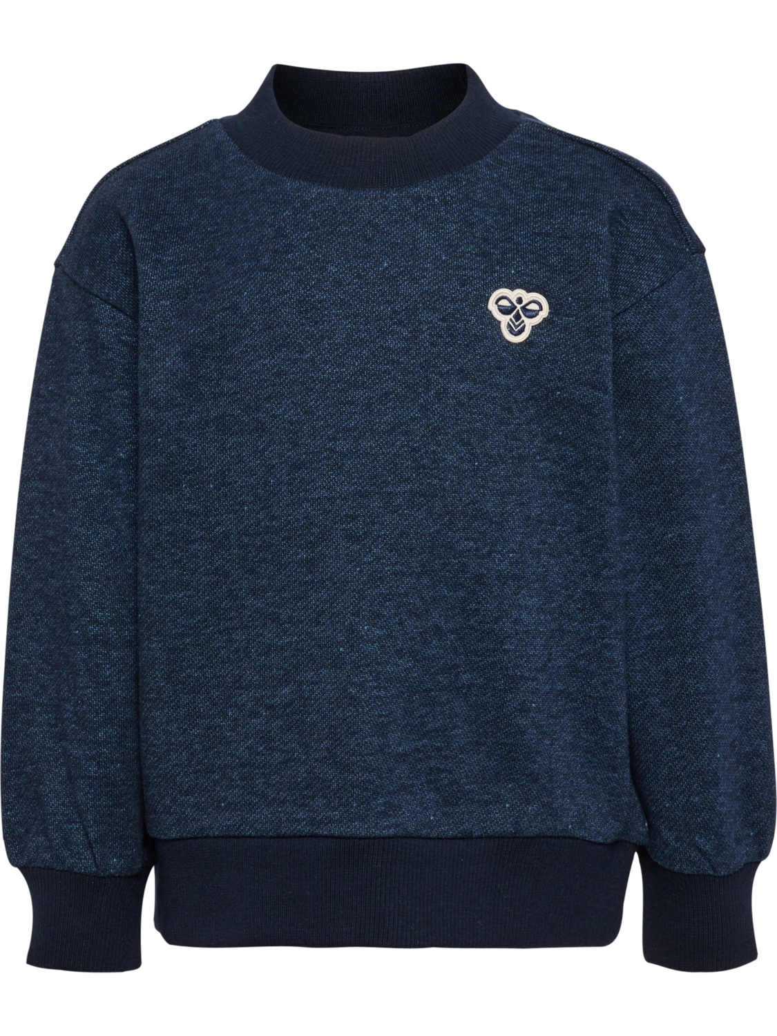 hmlMINI LOOSE DNM CREWNECK BEE, DRESS BLUES, packshot