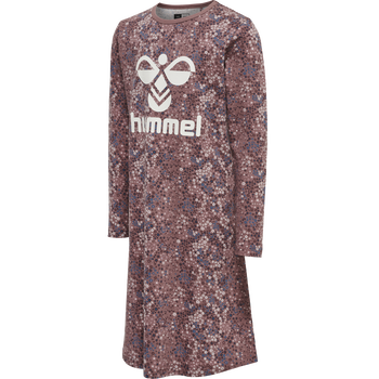 hmlCAROLINA NIGHT DRESS L/S, ROSE TAUPE, packshot