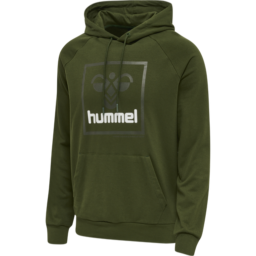 hmlISAM 2.0 HOODIE, RIFLE GREEN, packshot