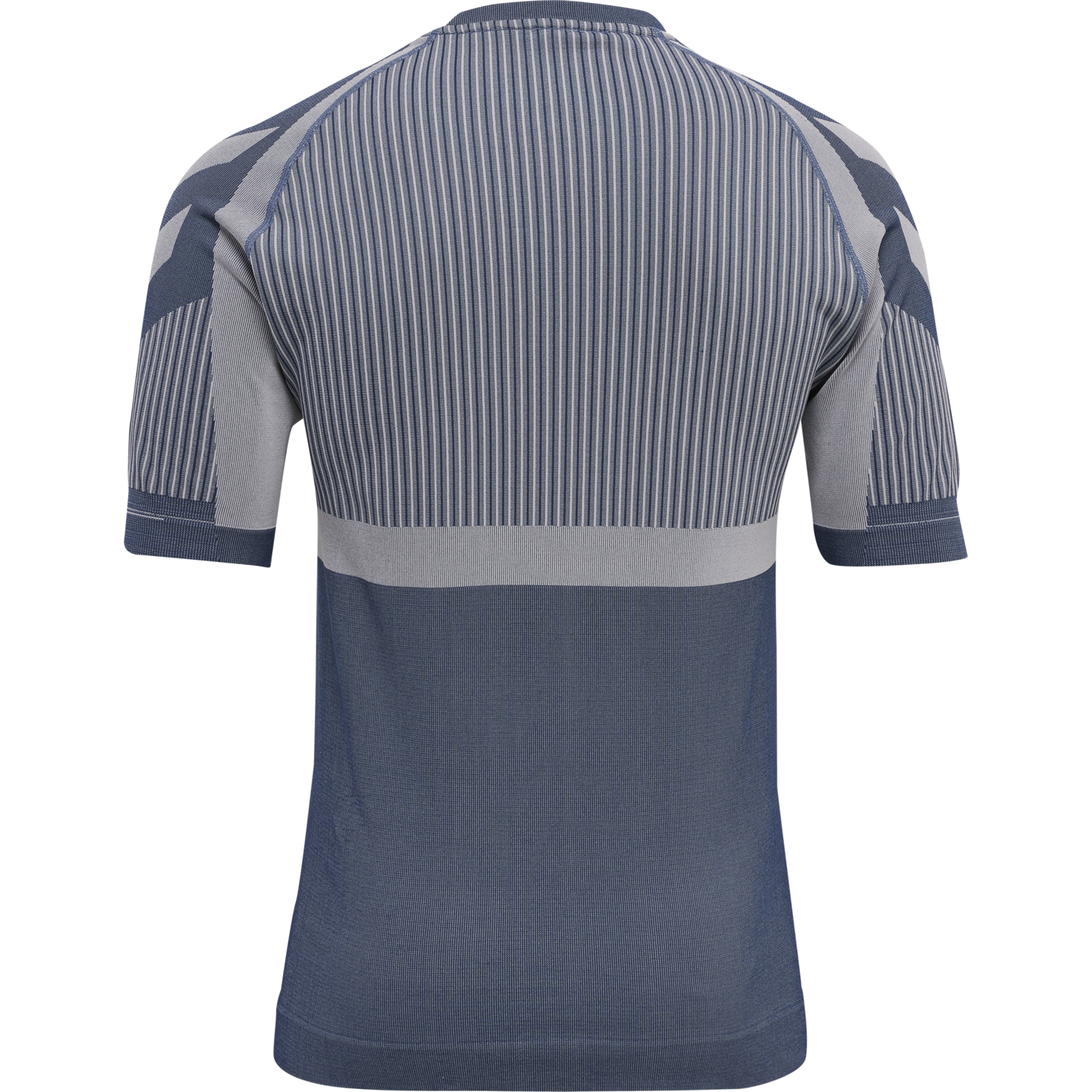 hmlMT UNIT SEAMLESS T-SHIRT, INSIGNIA BLUE/CHATEAU GRAY, packshot