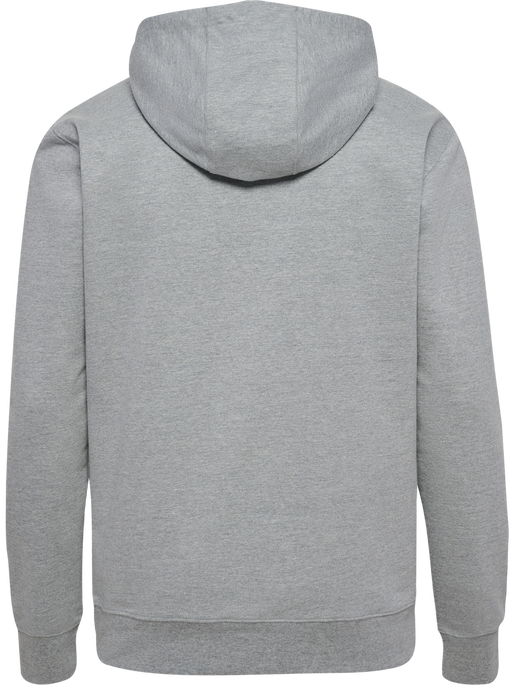 hmlGO 2.0 HOODIE, GREY MELANGE, packshot