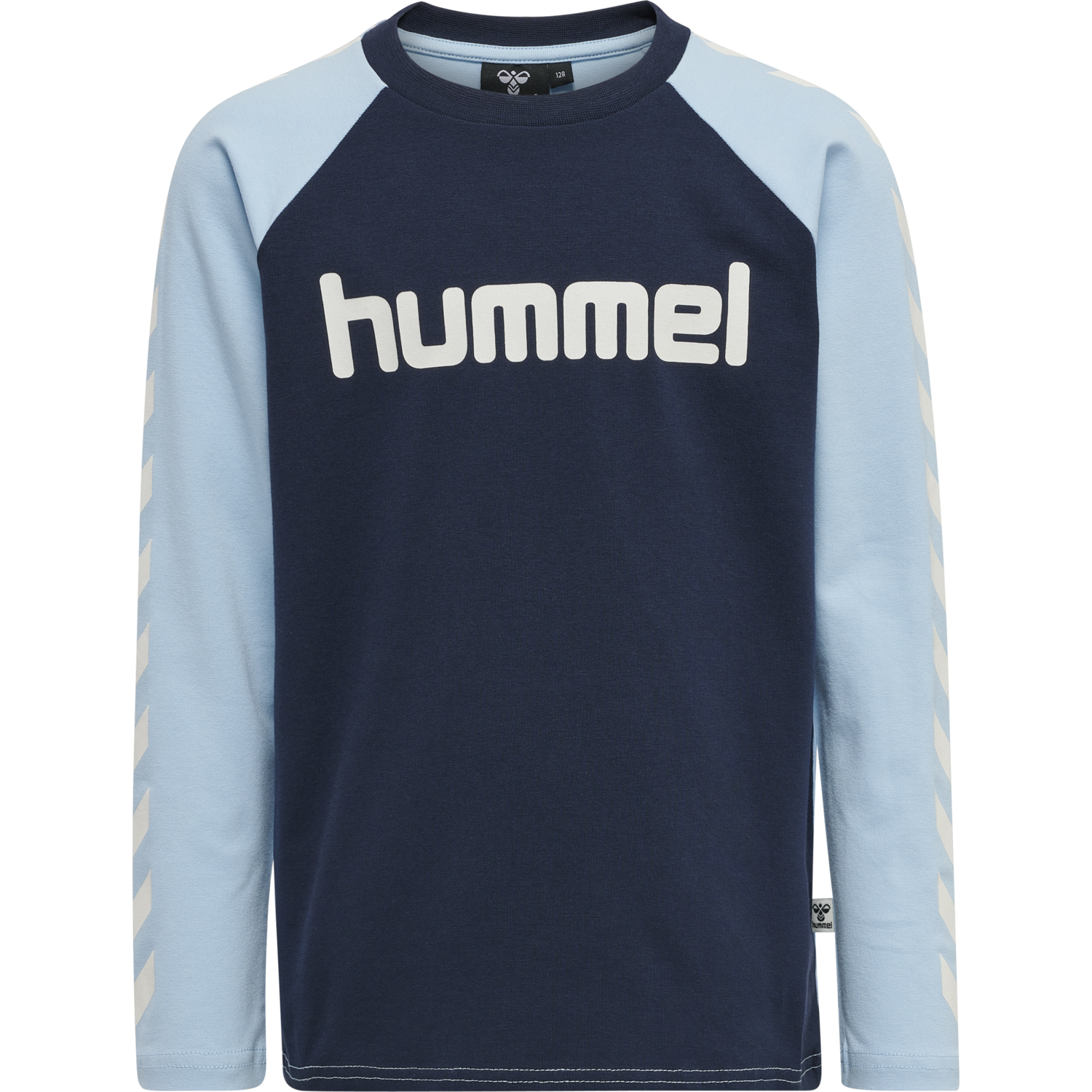 hmlBOYS T-SHIRT L/S, AIRY BLUE, packshot