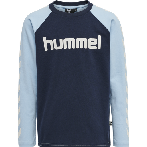 hmlBOYS T-SHIRT L/S, AIRY BLUE hmlBOYS T-SHIRT L/S, AIRY BLUE, packshot