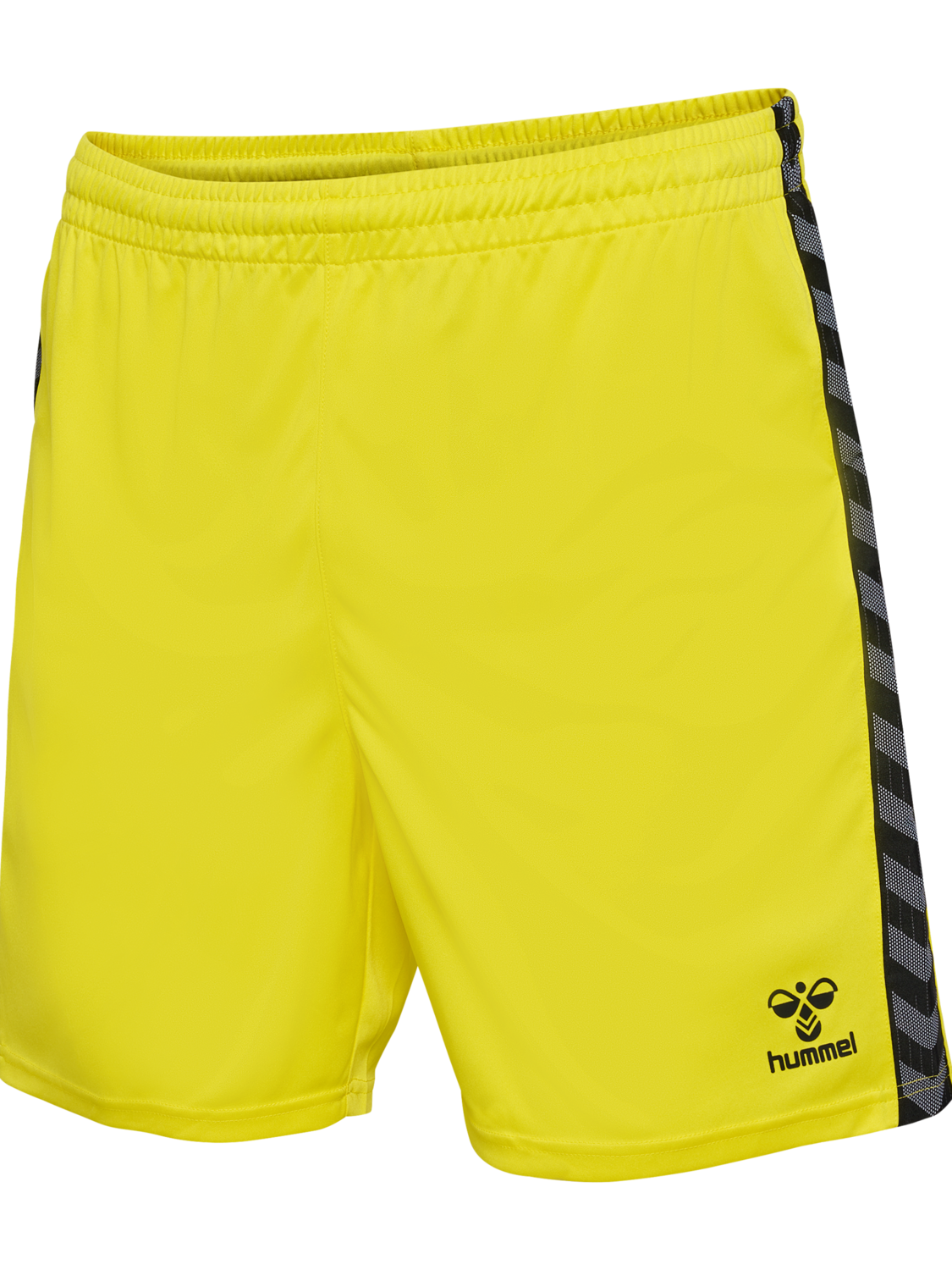 hmlAUTHENTIC PL SHORTS, BLAZING YELLOW, packshot