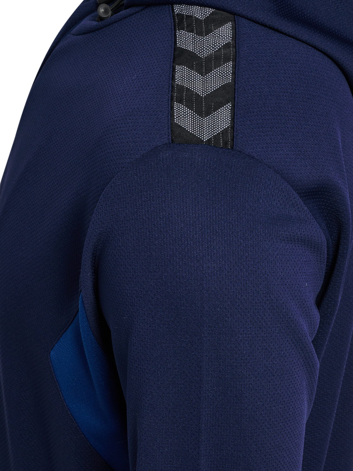 hmlAUTHENTIC PL ZIP HOODIE, MARINE, packshot