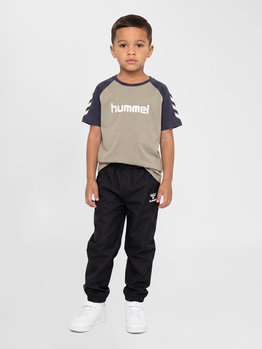 hmlJR LOGO T-SHIRT S/S, VINTAGE KHAKI, model