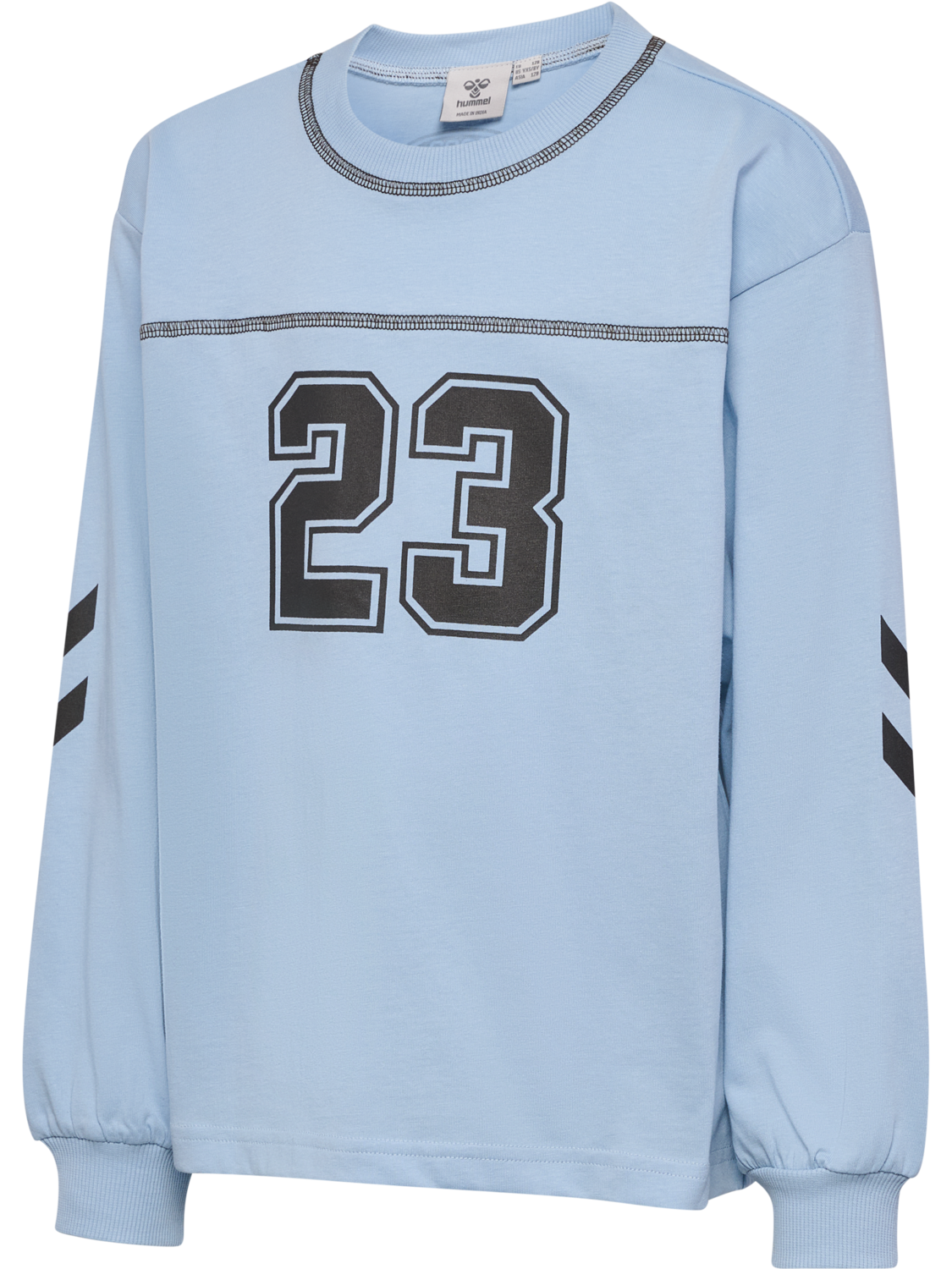 hmlTIMMI BOXY T-SHIRT L/S, CASHMERE BLUE, packshot
