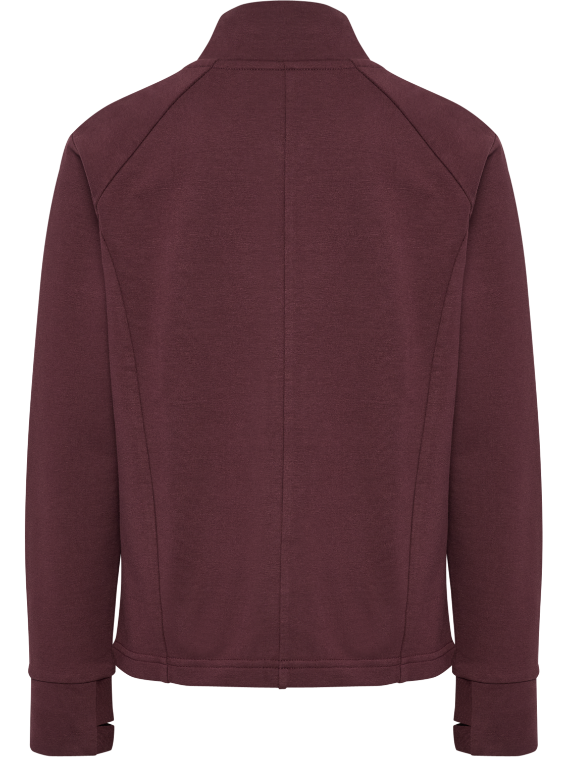 hmlJR SOFT ZIP JACKET, VINEYARD WINE, packshot